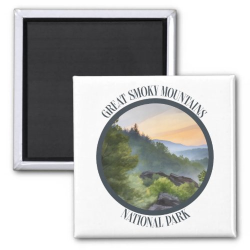 Great Smoky Mountains National Park Magnet