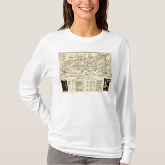 Great Smoky Mountains National Park Map T-Shirt