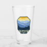 Great Smoky Mountains National Park Minimal Retro Glass