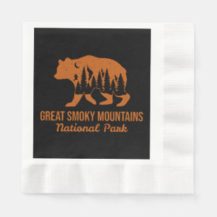 GREAT SMOKY MOUNTAINS NATIONAL PARK NAPKINS