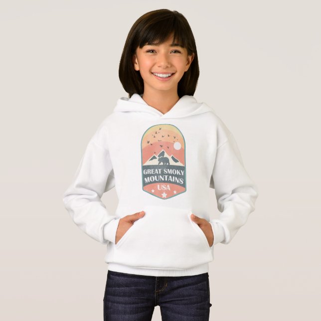 Great Smoky Mountains National Park North Carolina Hoodie (Front Full)