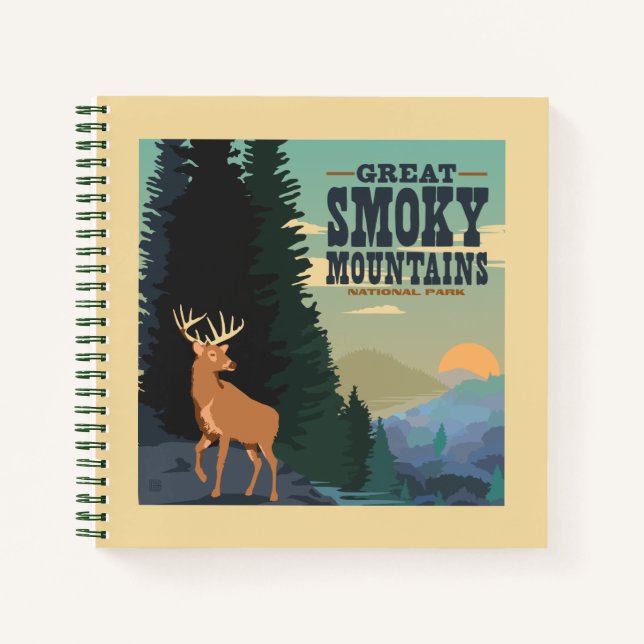 Great Smoky Mountains National Park Notebook (Front)
