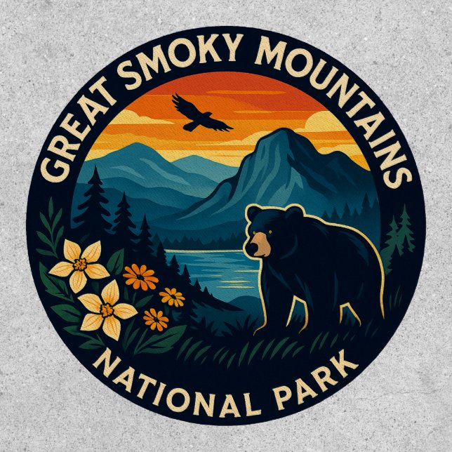 Great Smoky Mountains National Park Patch (Front)