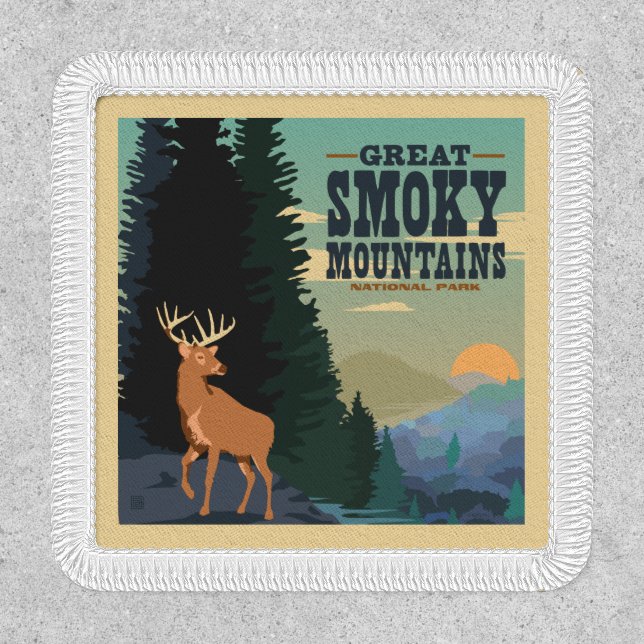 Great Smoky Mountains National Park Patch (Front)