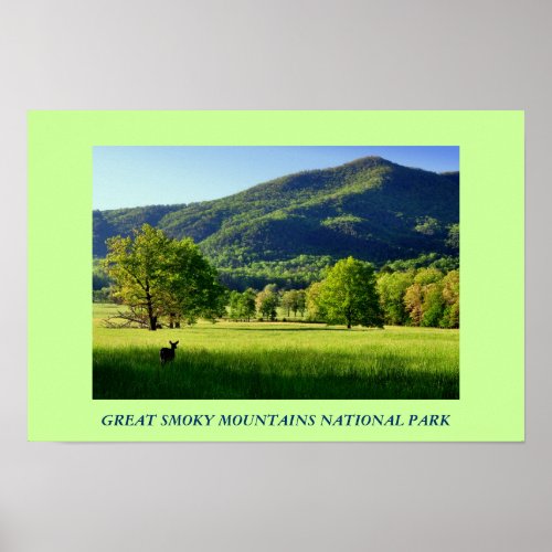 Great Smoky Mountains National Park Photo Poster