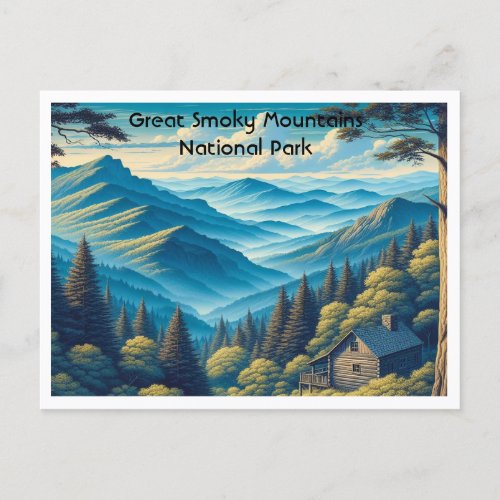 Great Smoky Mountains National Park Postcard