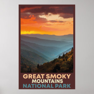 Great Smoky Mountains National Park Poster