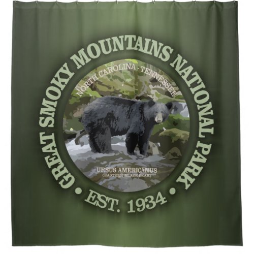 Great Smoky Mountains National Park Shower Curtain