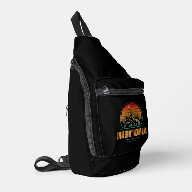 Great smoky Mountains National Park Sling Bag (Left Corner)