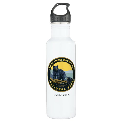 Great Smoky Mountains National Park Stainless Steel Water Bottle