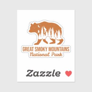 GREAT SMOKY MOUNTAINS NATIONAL PARK STICKER