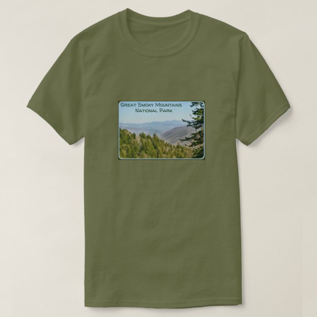 Great Smoky Mountains National Park T-Shirt (Design Front)