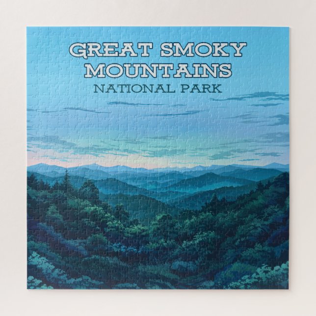 Great Smoky Mountains National Park Tennessee Jigsaw Puzzle (Vertical)