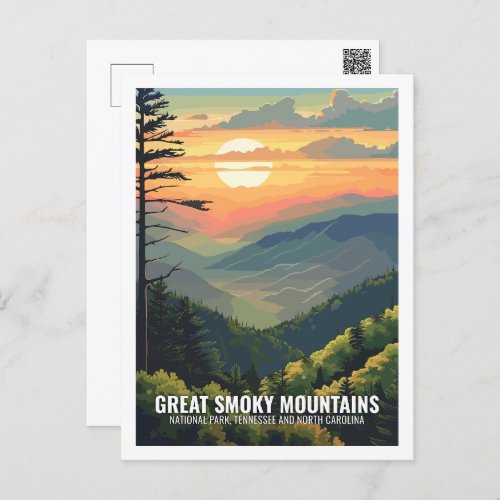 Great Smoky Mountains National Park Tennessee USA  Postcard