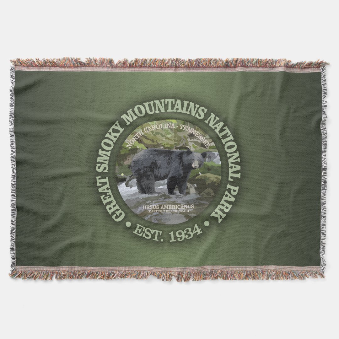Great Smoky Mountains National Park Throw Blanket Zazzle