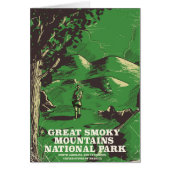 Great Smoky Mountains National Park travel poster (Front)