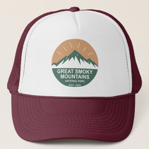 Great Smoky Mountains National Park Trucker Hat