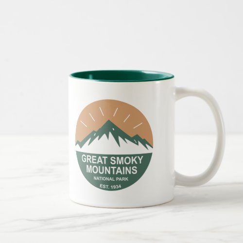 Great Smoky Mountains National Park Two_Tone Coffee Mug