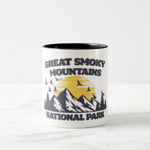 Great Smoky Mountains National Park Two-Tone Coffee Mug