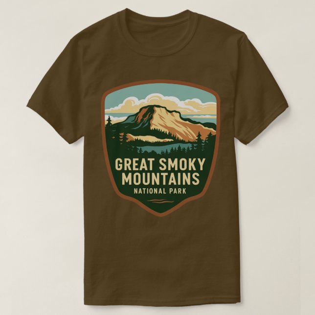 Great Smoky Mountains National Park US T-Shirt (Design Front)