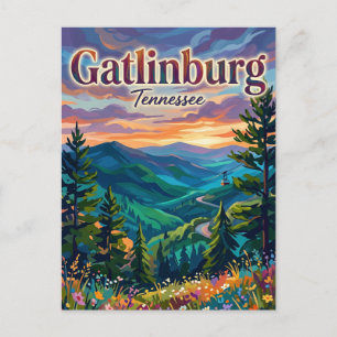 Great Smoky Mountains National Park USA Postcard