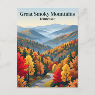 Great Smoky Mountains National Park USA Postcard