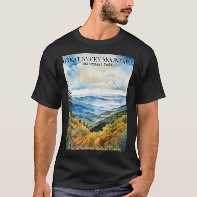 Great Smoky Mountains National Park View From The  T-Shirt (Front)
