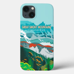 Great Smoky Mountains National Park Vintage iPhone 13 Case