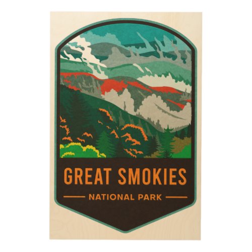 Great Smoky Mountains National Park Wood Wall Art