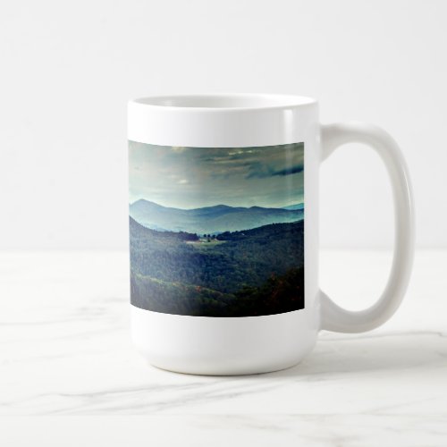 Great Smoky Mountains Natl Pk panoramic photo mug