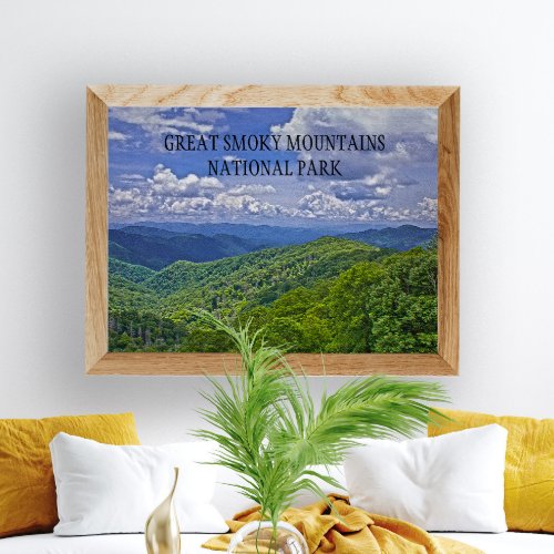 Great Smoky Mountains Newfound Gap Photo Poster