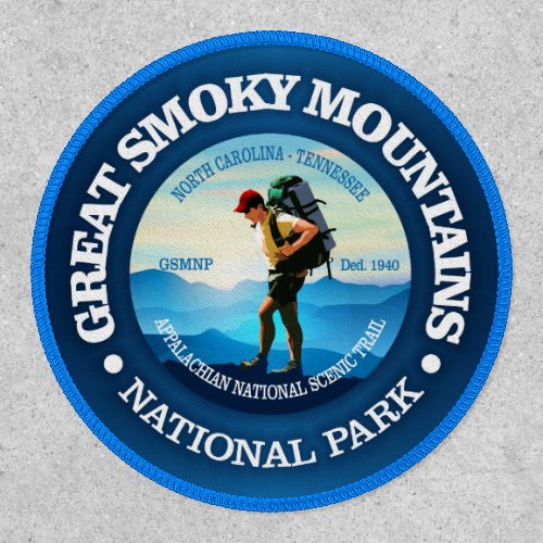Great Smoky Mountains NP Hiker C  Patch