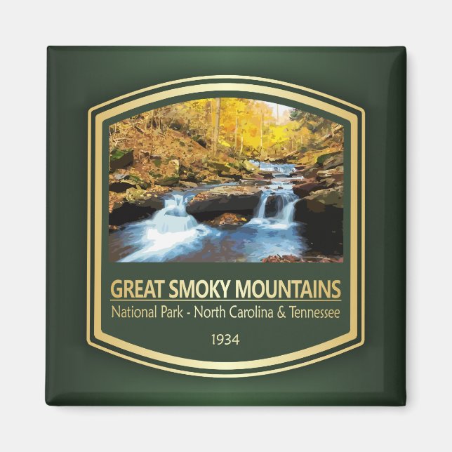 Great Smoky Mountains NP (PF) Magnet (Front)