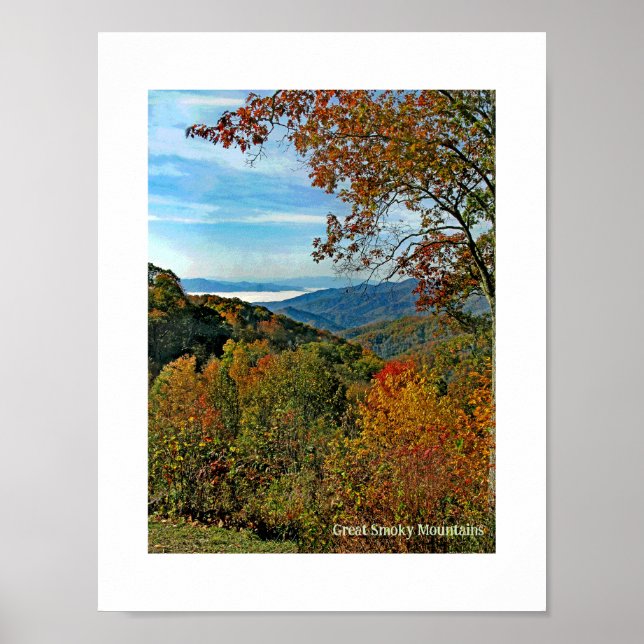 Great Smoky Mountains NP Poster (Front)