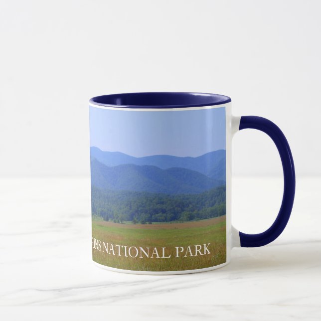 Great Smoky Mountains Overview - Cades Cove Mug (Right)
