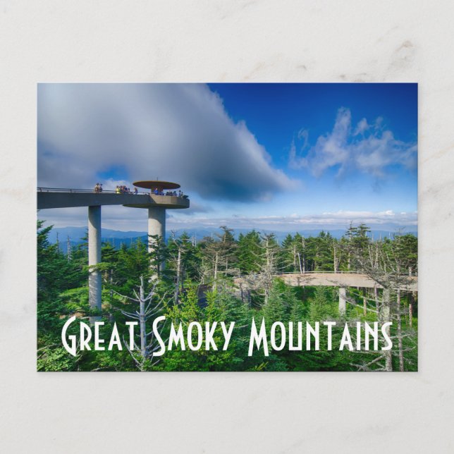 Great Smoky Mountains Postcard (Front)