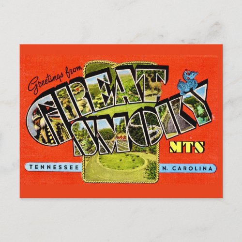 Great Smoky Mountains Postcard