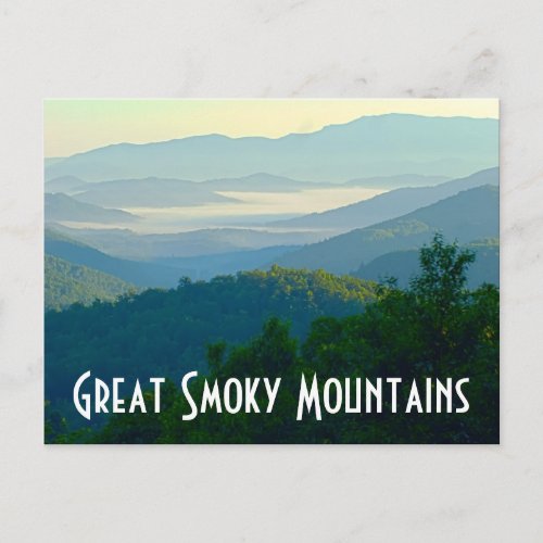 Great Smoky Mountains Postcard