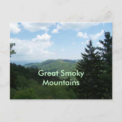 Great Smoky Mountains Postcard