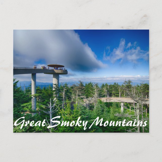 Great Smoky Mountains Postcard (Front)