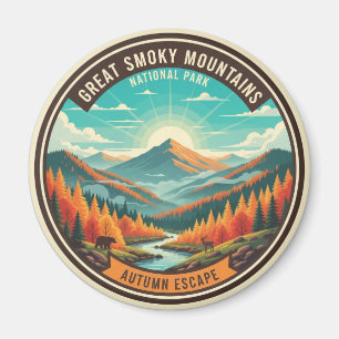 Great Smoky Mountains Souvenir Magnet