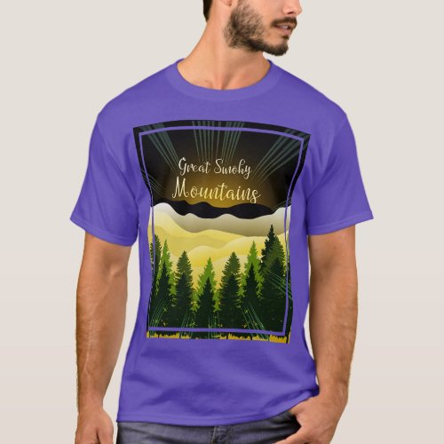Great smoky Mountains T_Shirt