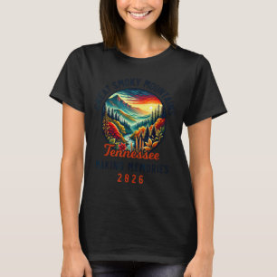 Great Smoky Mountains Tennessee 2026 Geon Forge, V T-Shirt