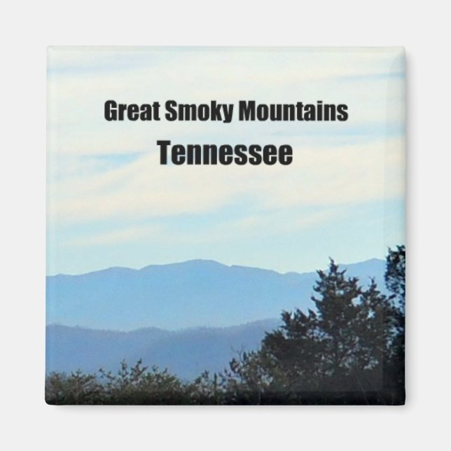 Great Smoky Mountains, Tennessee Magnet (Front)