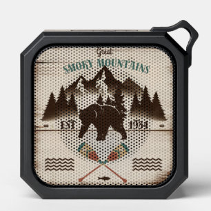 Great Smoky Mountains, TN bear Bluetooth Speaker