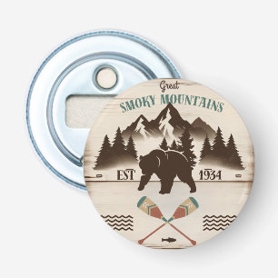 Great Smoky Mountains, TN bear Bottle Opener