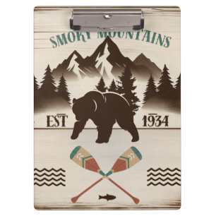 Great Smoky Mountains, TN bear Clipboard