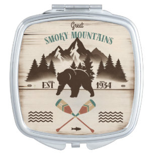 Great Smoky Mountains, TN bear Compact Mirror
