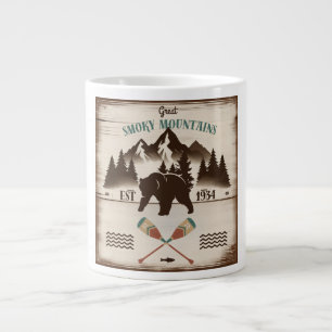 Great Smoky Mountains, TN bear Giant Coffee Mug