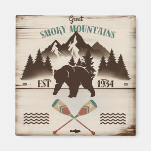 Great Smoky Mountains, TN bear Magnet